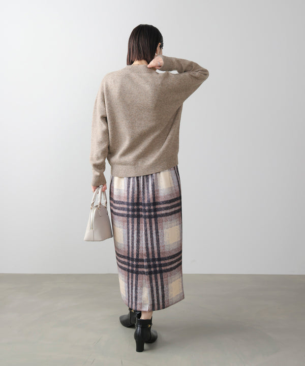 レディーモチーフニットプルオーバー