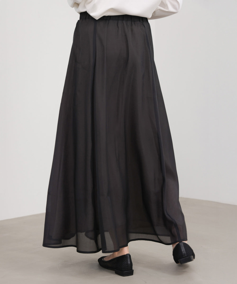 シアーフレアスカート