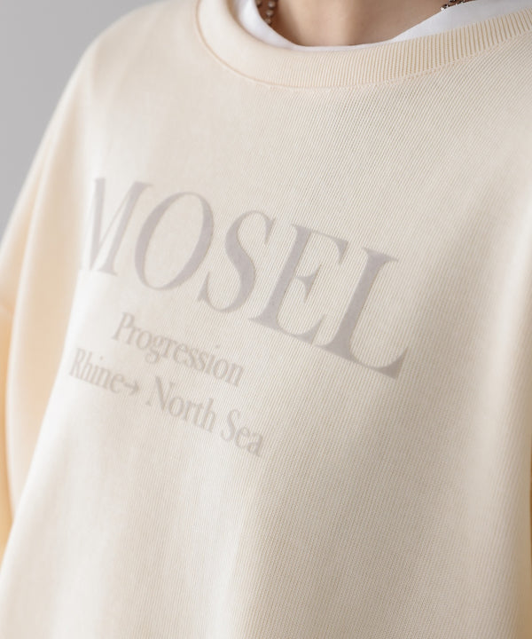 MOSELフロッキーロゴプルオーバー［2/20発送予定］