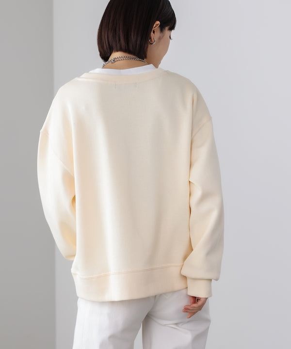 MOSELフロッキーロゴプルオーバー［2/20発送予定］