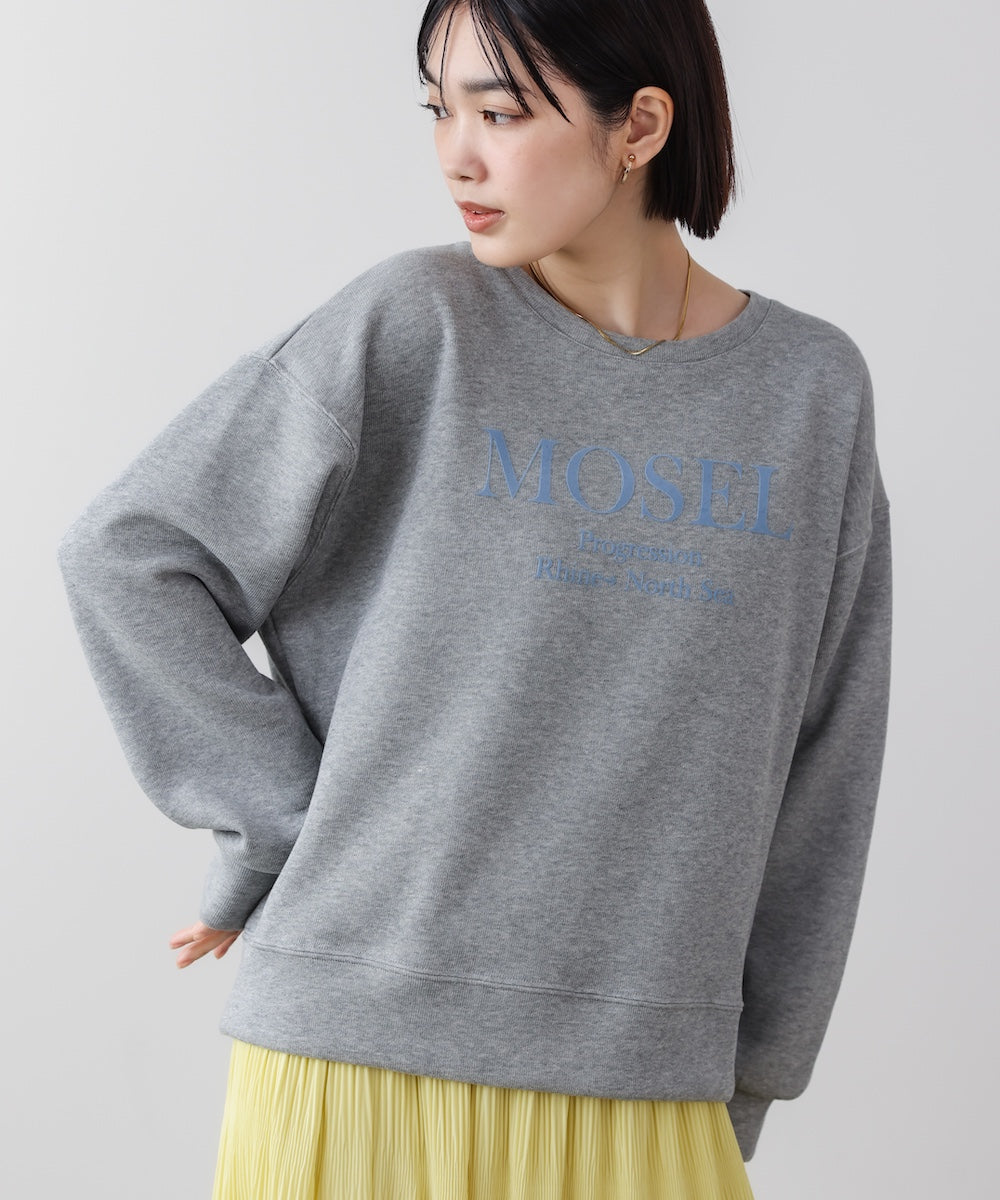 MOSELフロッキーロゴプルオーバー［2/20発送予定］