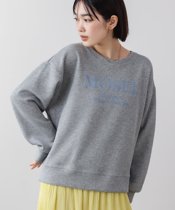 MOSELフロッキーロゴプルオーバー［2/20発送予定］