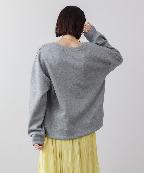 MOSELフロッキーロゴプルオーバー［2/20発送予定］