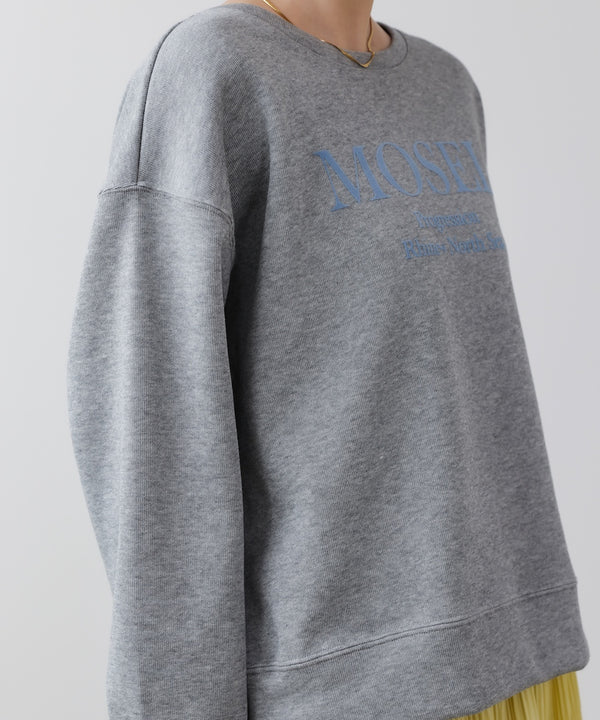 MOSELフロッキーロゴプルオーバー［2/20発送予定］