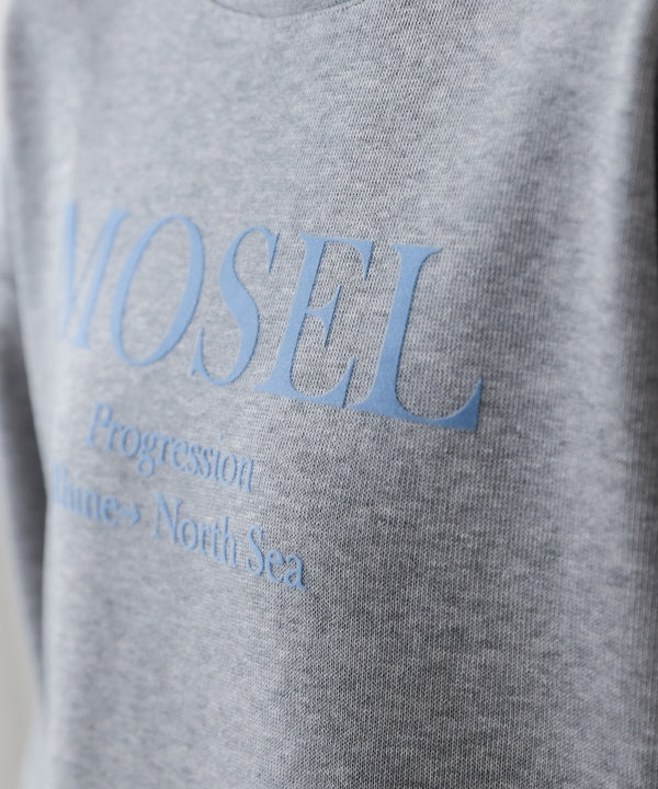 MOSELフロッキーロゴプルオーバー［2/20発送予定］