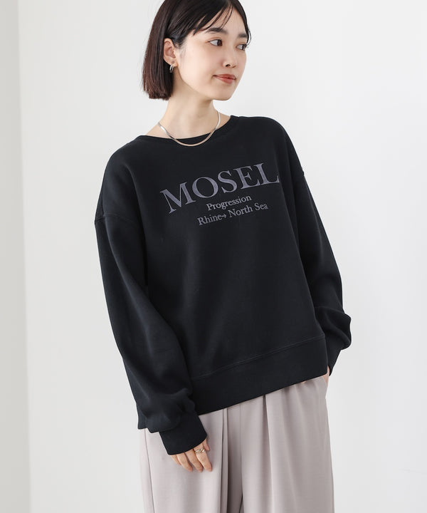 MOSELフロッキーロゴプルオーバー［2/20発送予定］