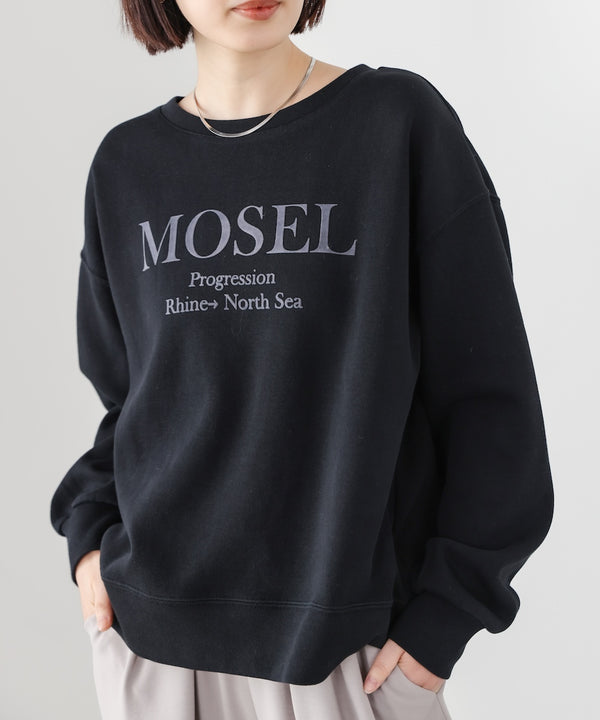 MOSELフロッキーロゴプルオーバー［2/20発送予定］