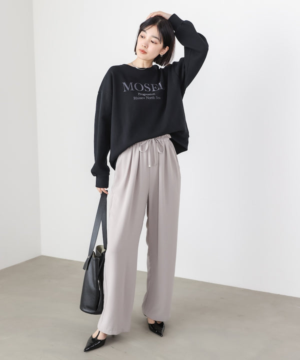 MOSELフロッキーロゴプルオーバー［2/20発送予定］