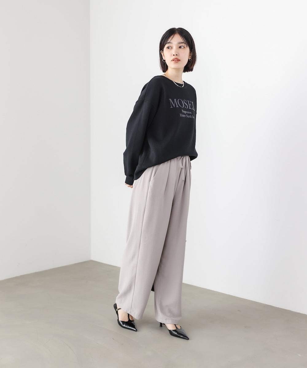 MOSELフロッキーロゴプルオーバー［2/20発送予定］