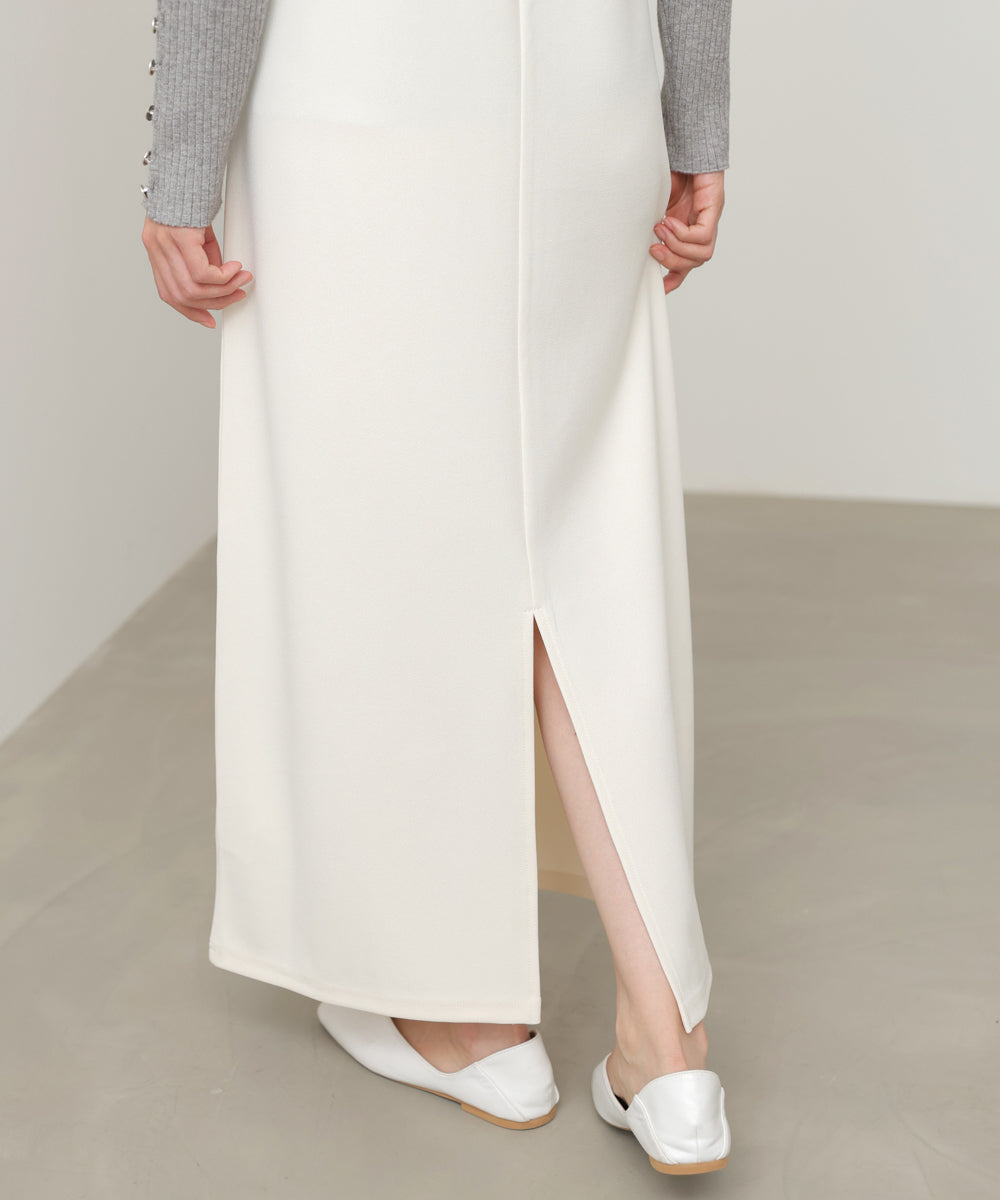 イージージョーゼットショルダーギャザーワンピース