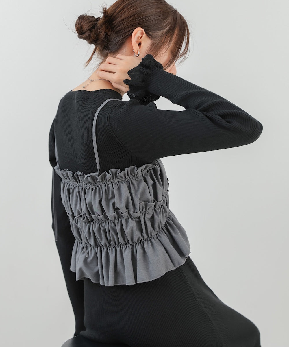 ビスチェＳＥＴニットワンピース