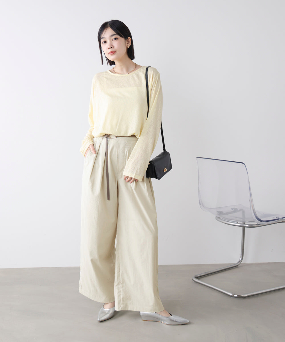 ストレッチテックチノワイドパンツ［3/18発送予定］