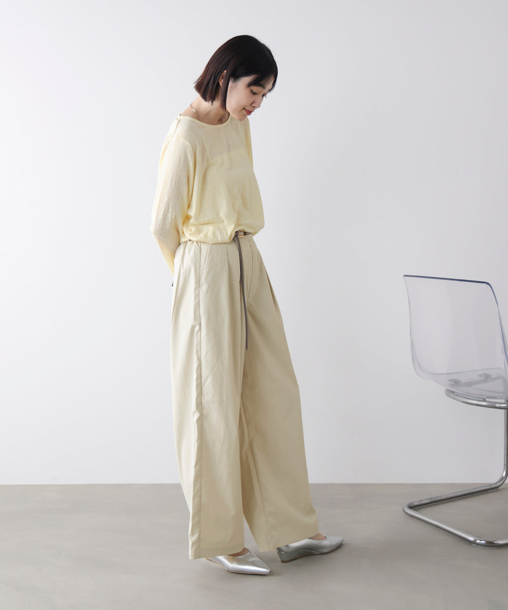 UVカット】ストレッチテックチノワイドパンツ