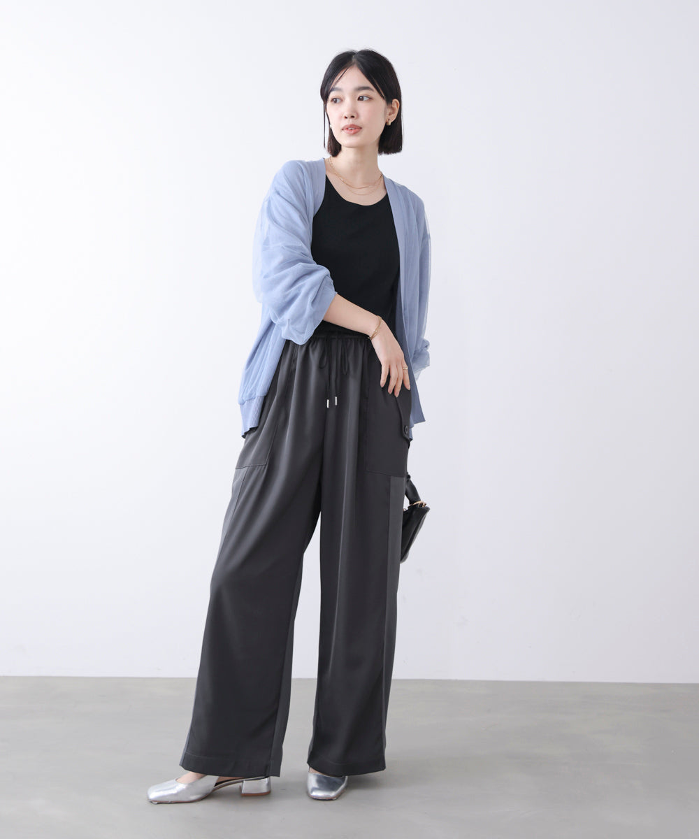 異素材ワークパンツ［3/27発送予定］