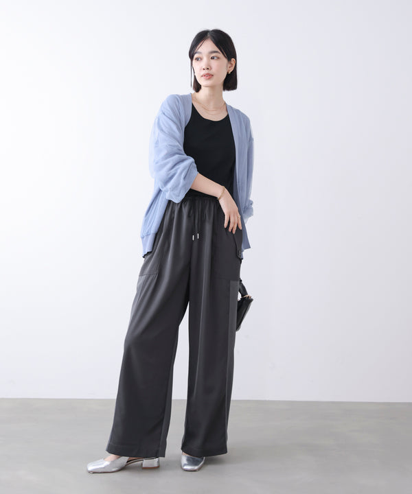 異素材ワークパンツ［3/27発送予定］