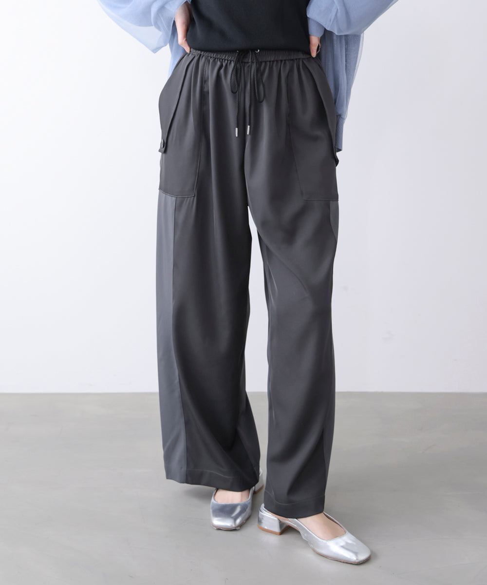 異素材ワークパンツ［3/27発送予定］