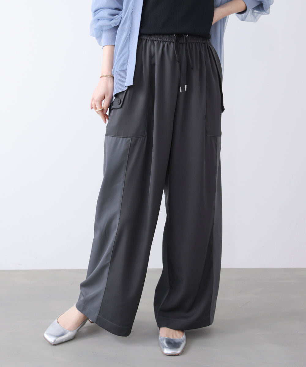 異素材ワークパンツ［3/27発送予定］