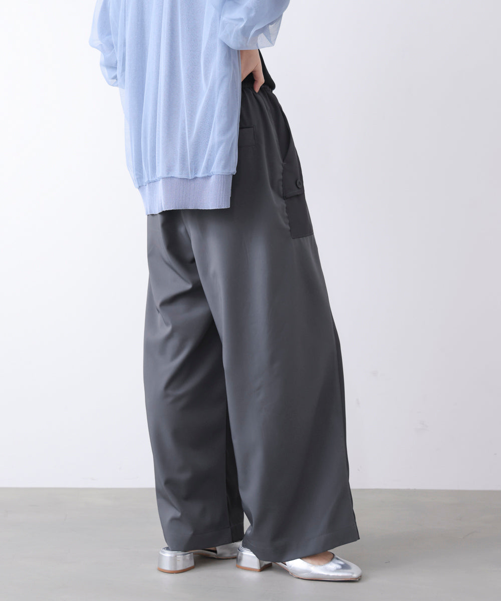 異素材ワークパンツ［3/27発送予定］