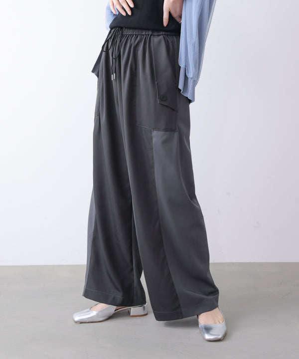 異素材ワークパンツ［3/27発送予定］