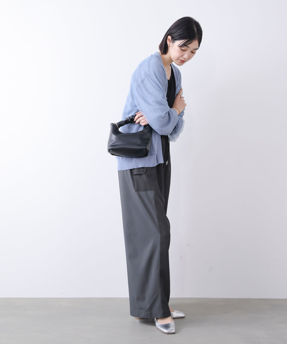 異素材ワークパンツ［3/27発送予定］