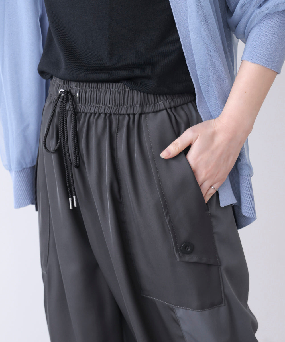 異素材ワークパンツ［3/27発送予定］