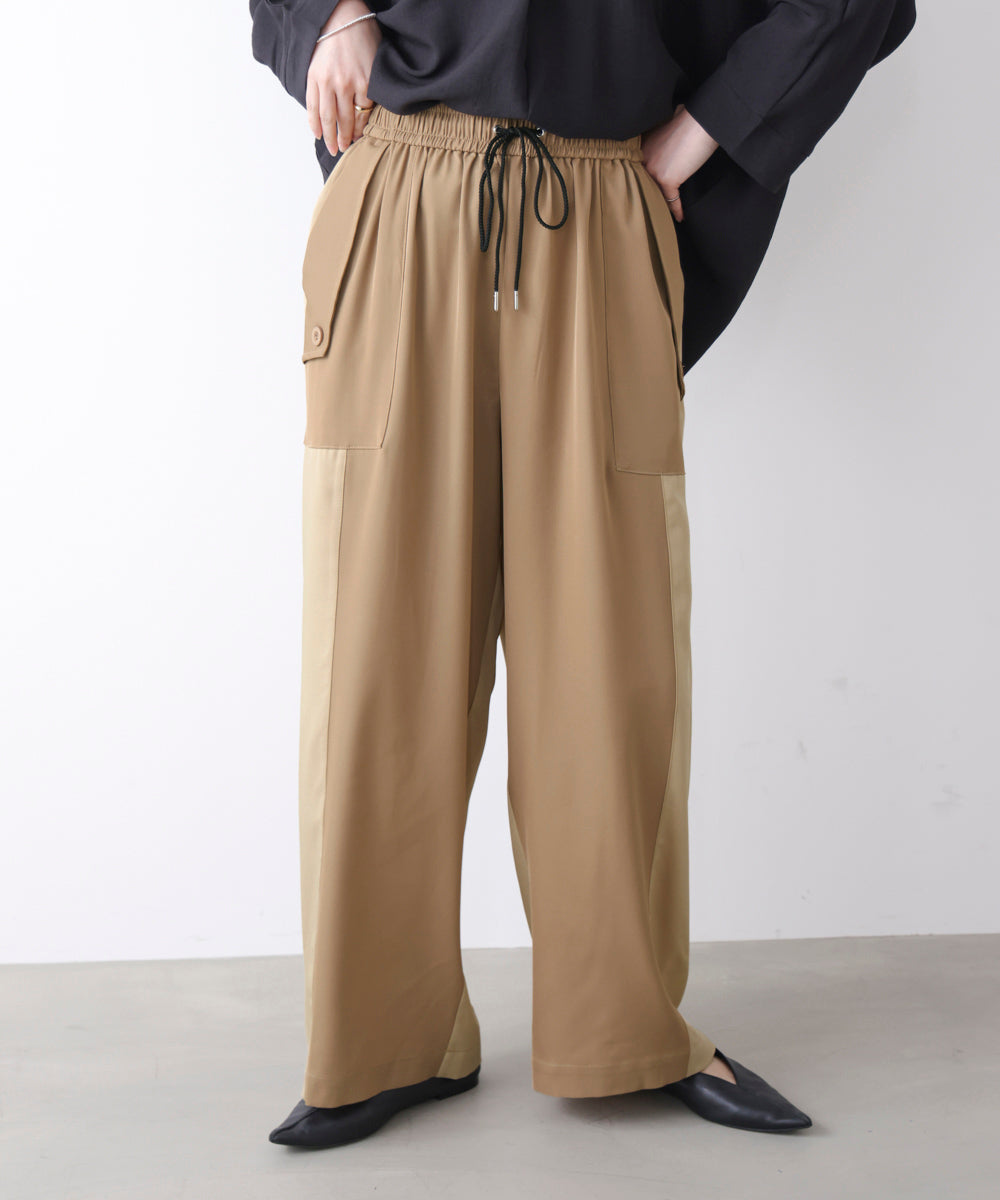 異素材ワークパンツ［3/27発送予定］