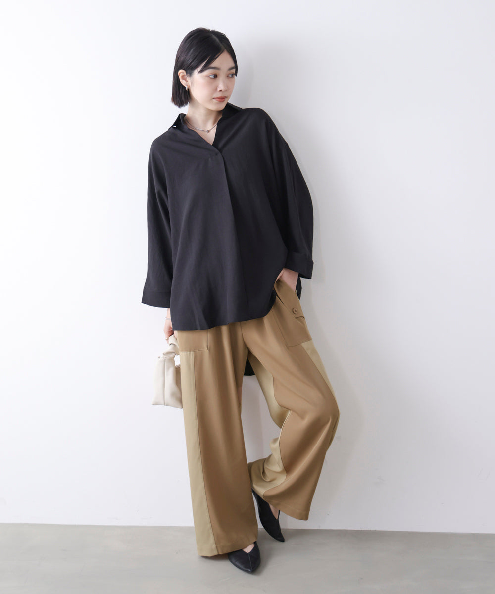 異素材ワークパンツ［3/27発送予定］