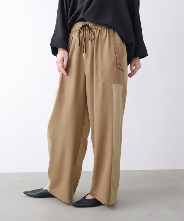 異素材ワークパンツ［3/27発送予定］