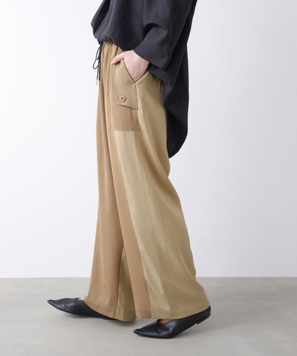 異素材ワークパンツ［3/27発送予定］