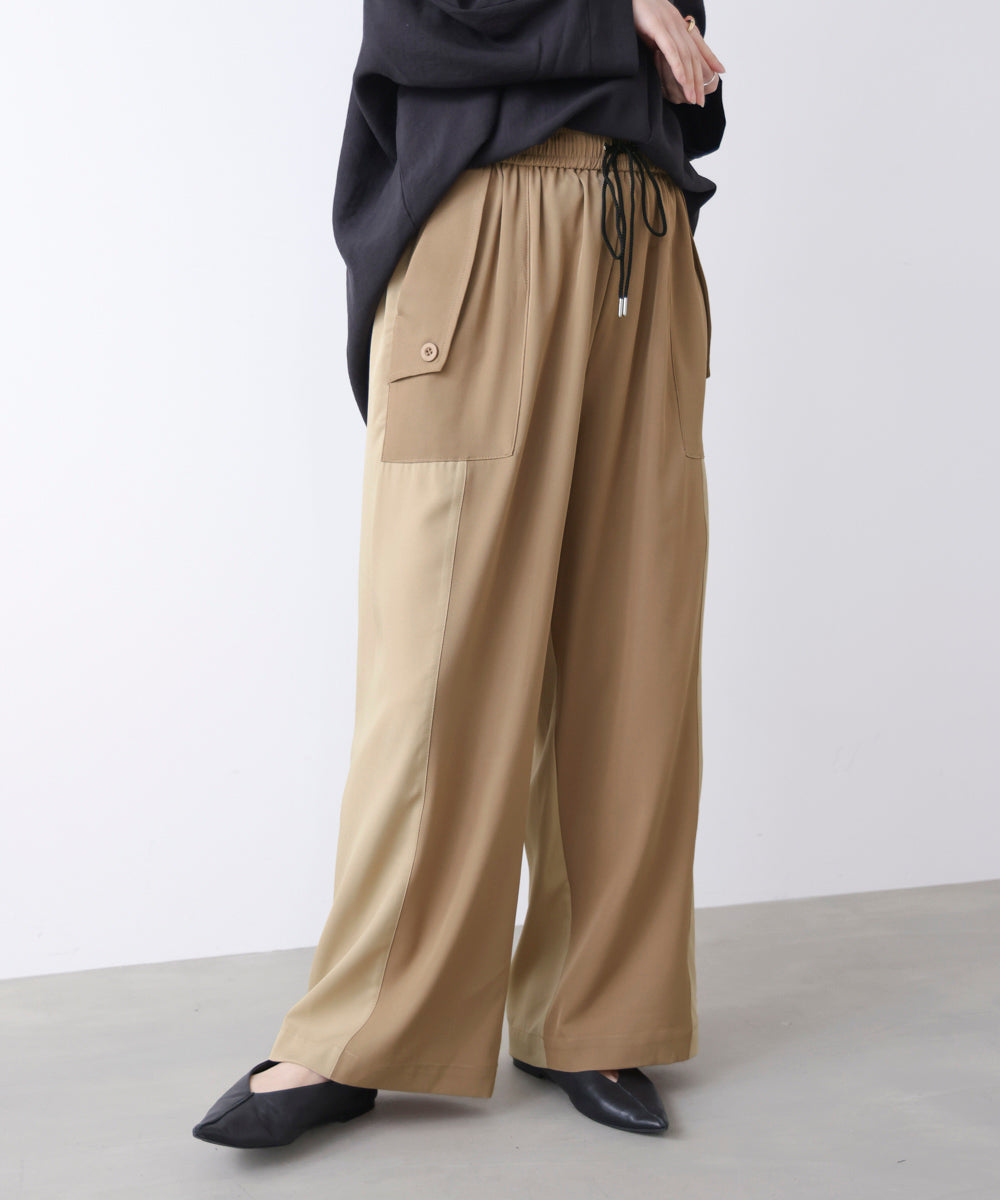 異素材ワークパンツ［3/27発送予定］