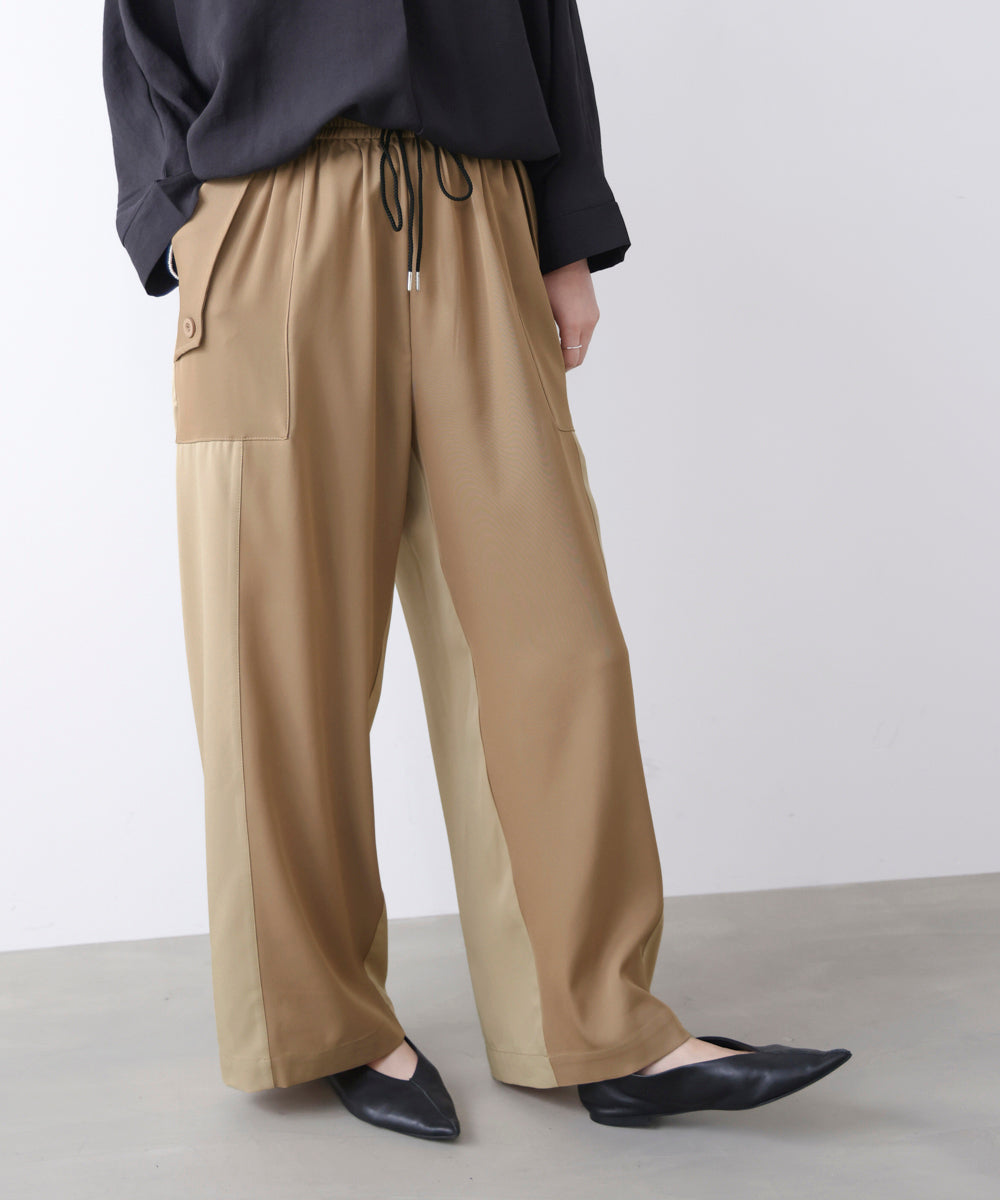 異素材ワークパンツ［3/27発送予定］