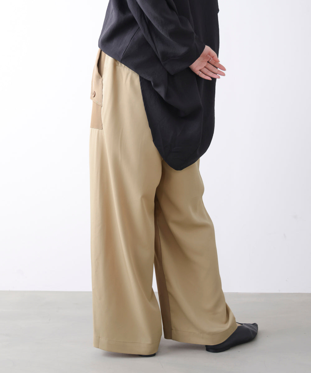 異素材ワークパンツ［3/27発送予定］