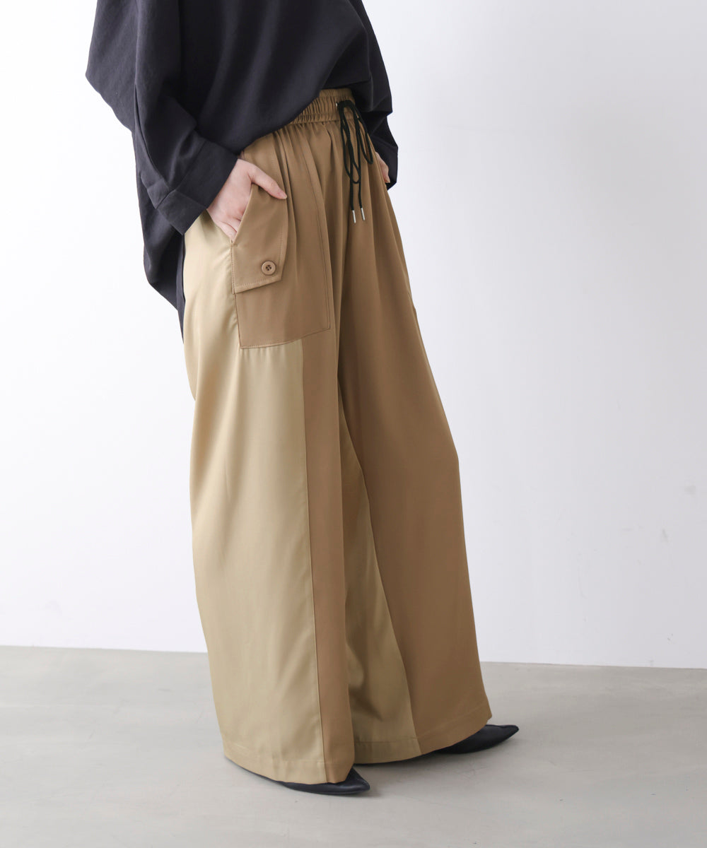 異素材ワークパンツ［3/27発送予定］