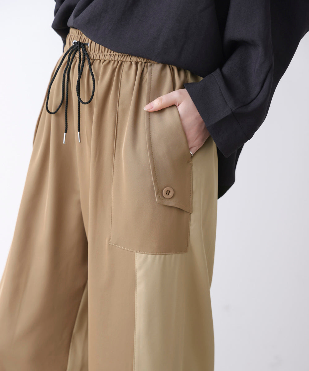 異素材ワークパンツ［3/27発送予定］