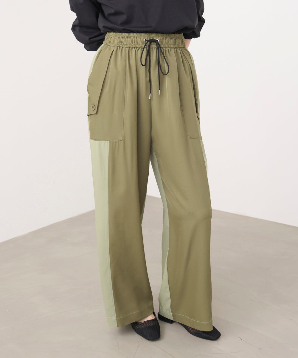 異素材ワークパンツ［3/27発送予定］