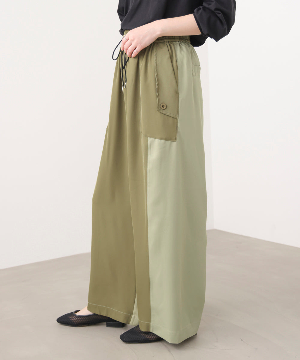 異素材ワークパンツ［3/27発送予定］