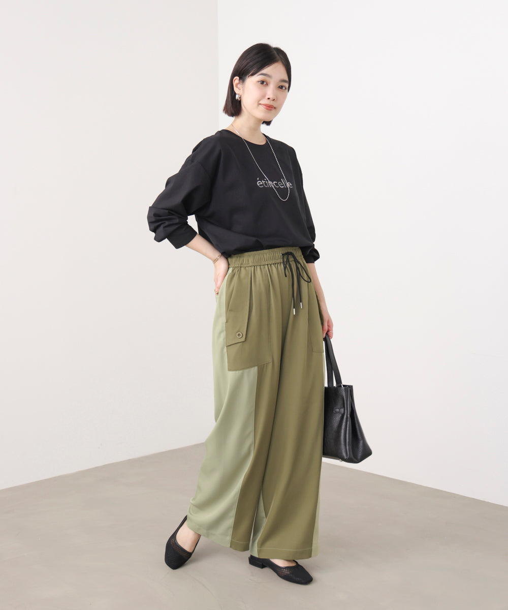 異素材ワークパンツ［3/27発送予定］