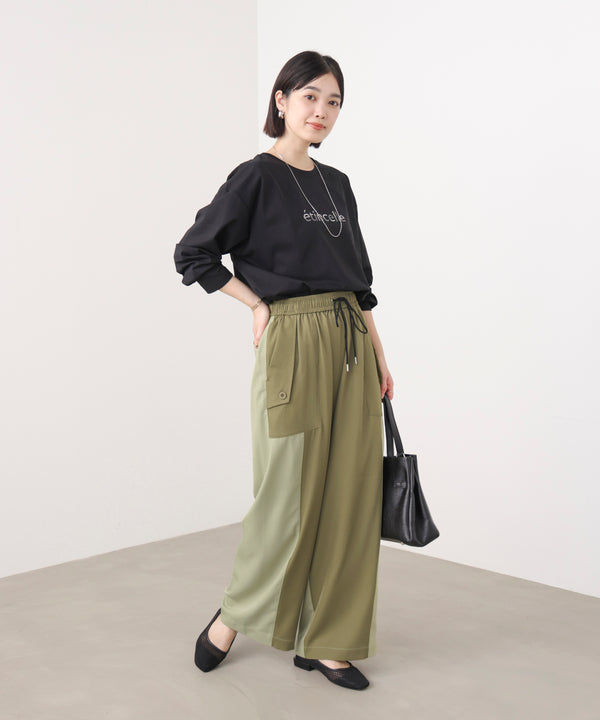 異素材ワークパンツ［3/27発送予定］