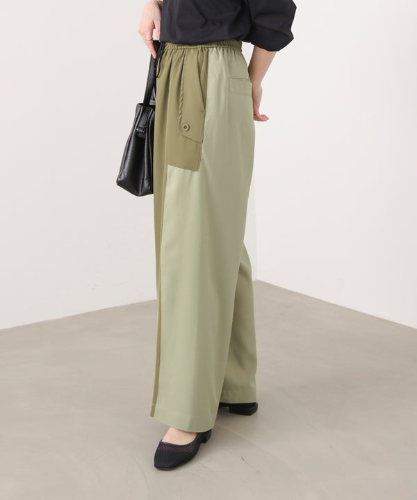 異素材ワークパンツ［3/27発送予定］