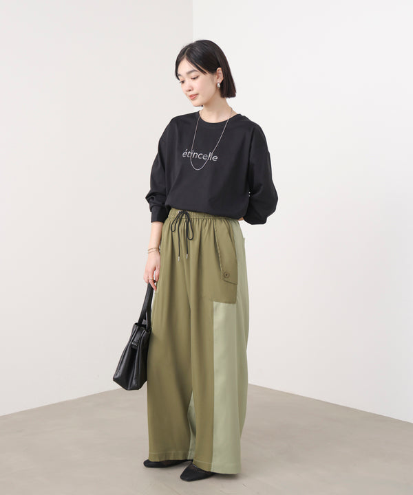 異素材ワークパンツ［3/27発送予定］