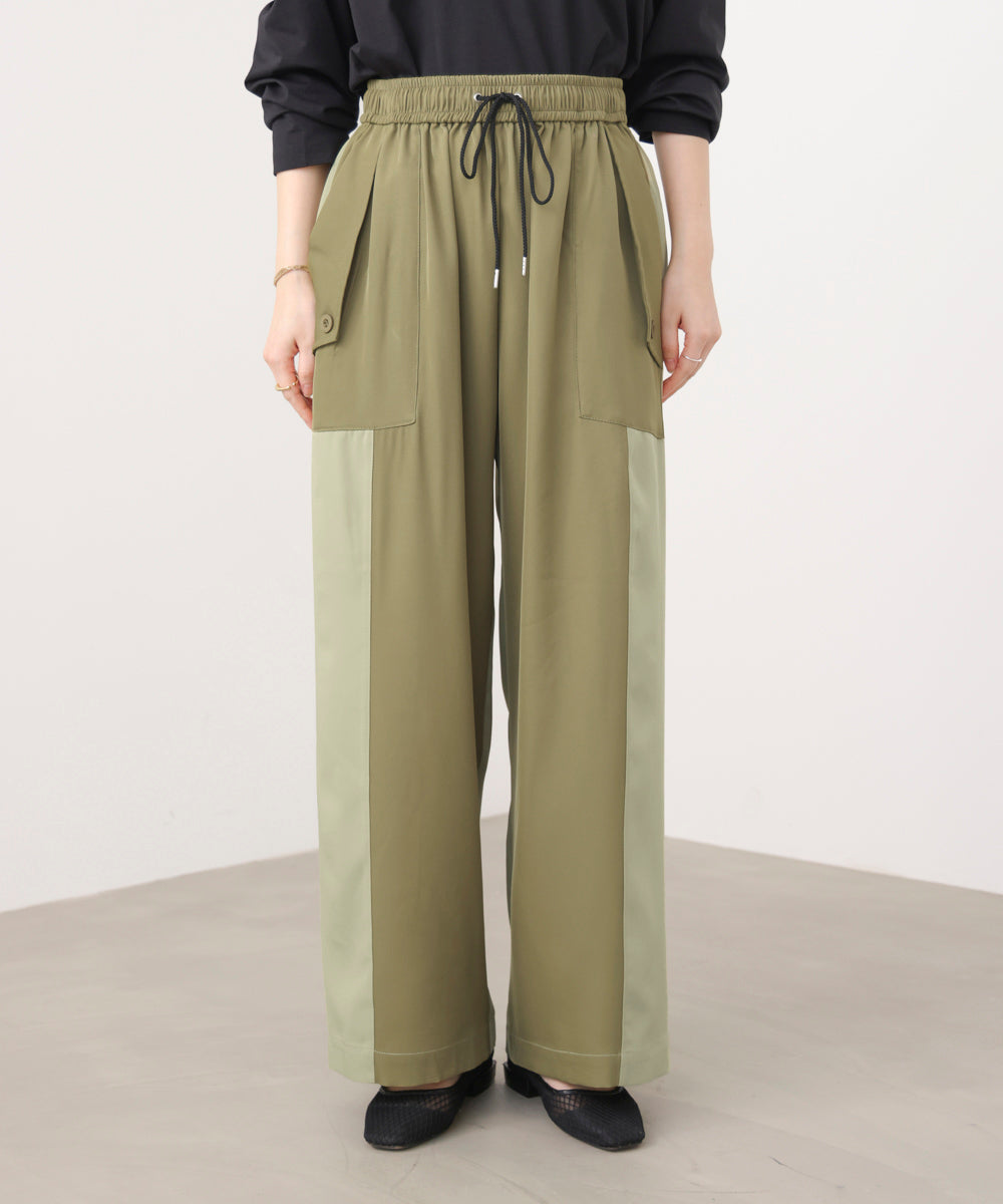 異素材ワークパンツ［3/27発送予定］