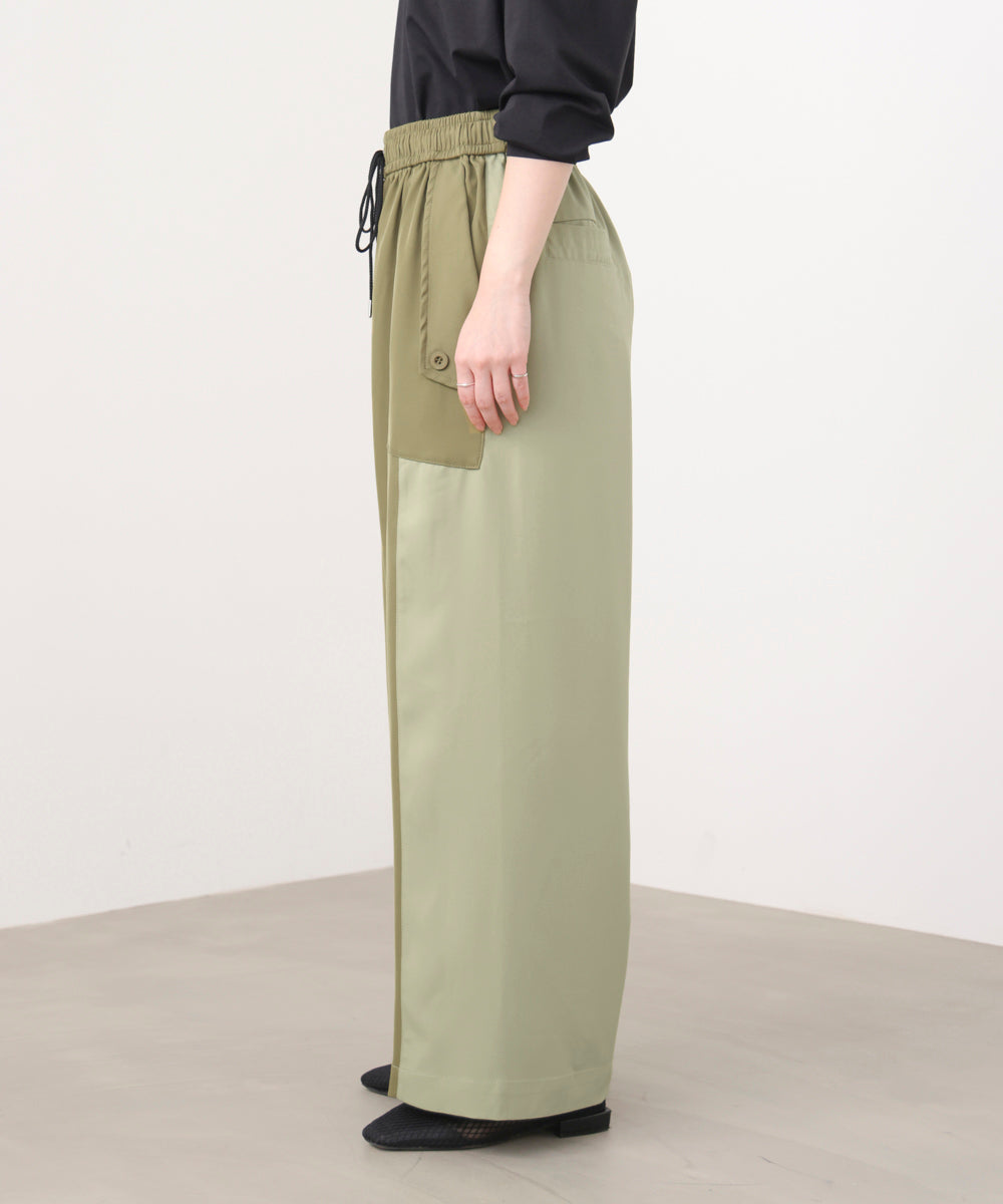 異素材ワークパンツ［3/27発送予定］