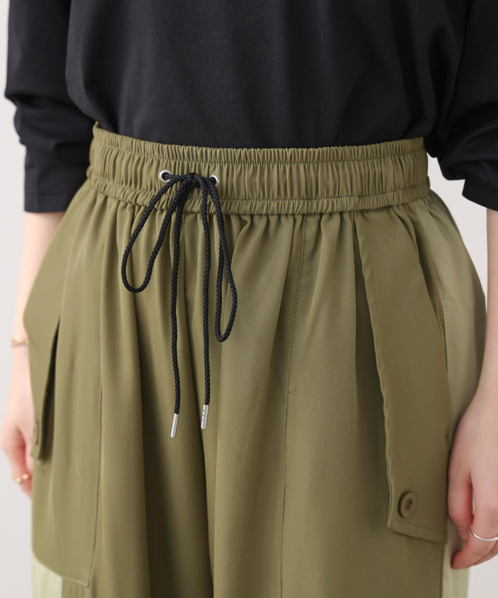 異素材ワークパンツ［3/27発送予定］