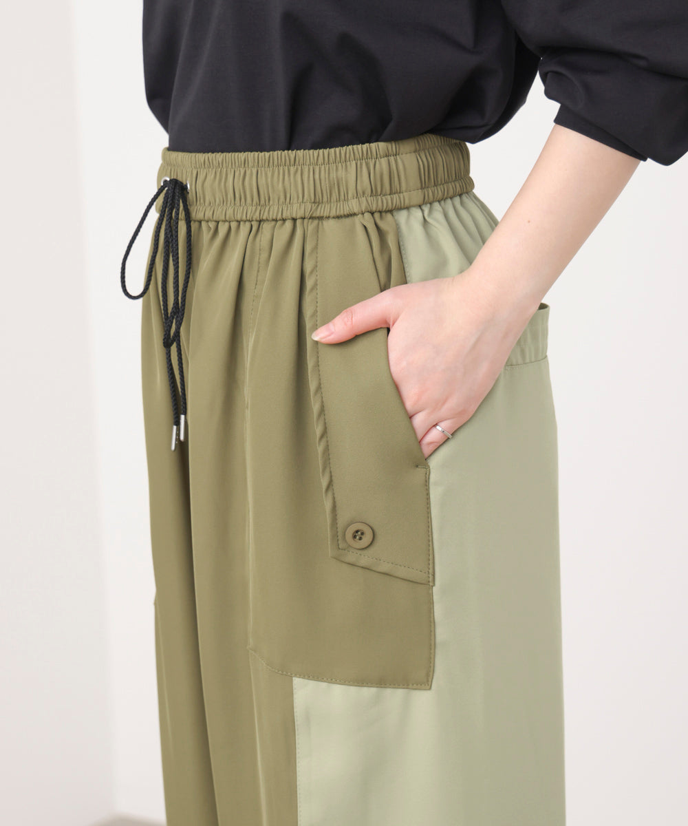 異素材ワークパンツ［3/27発送予定］