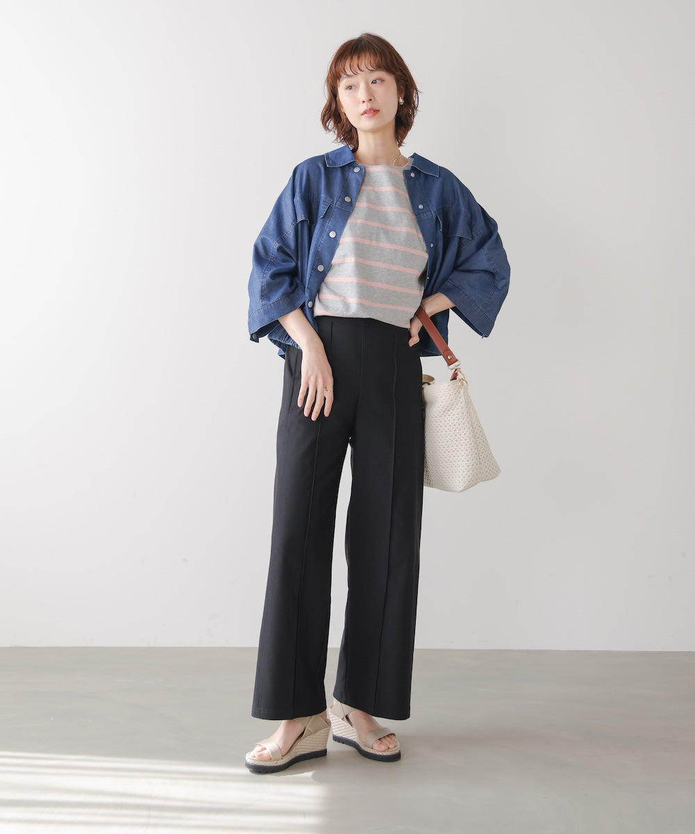 【抗菌・防臭加工】HAKIYASE WIDEパンツ［8/28発送予定］