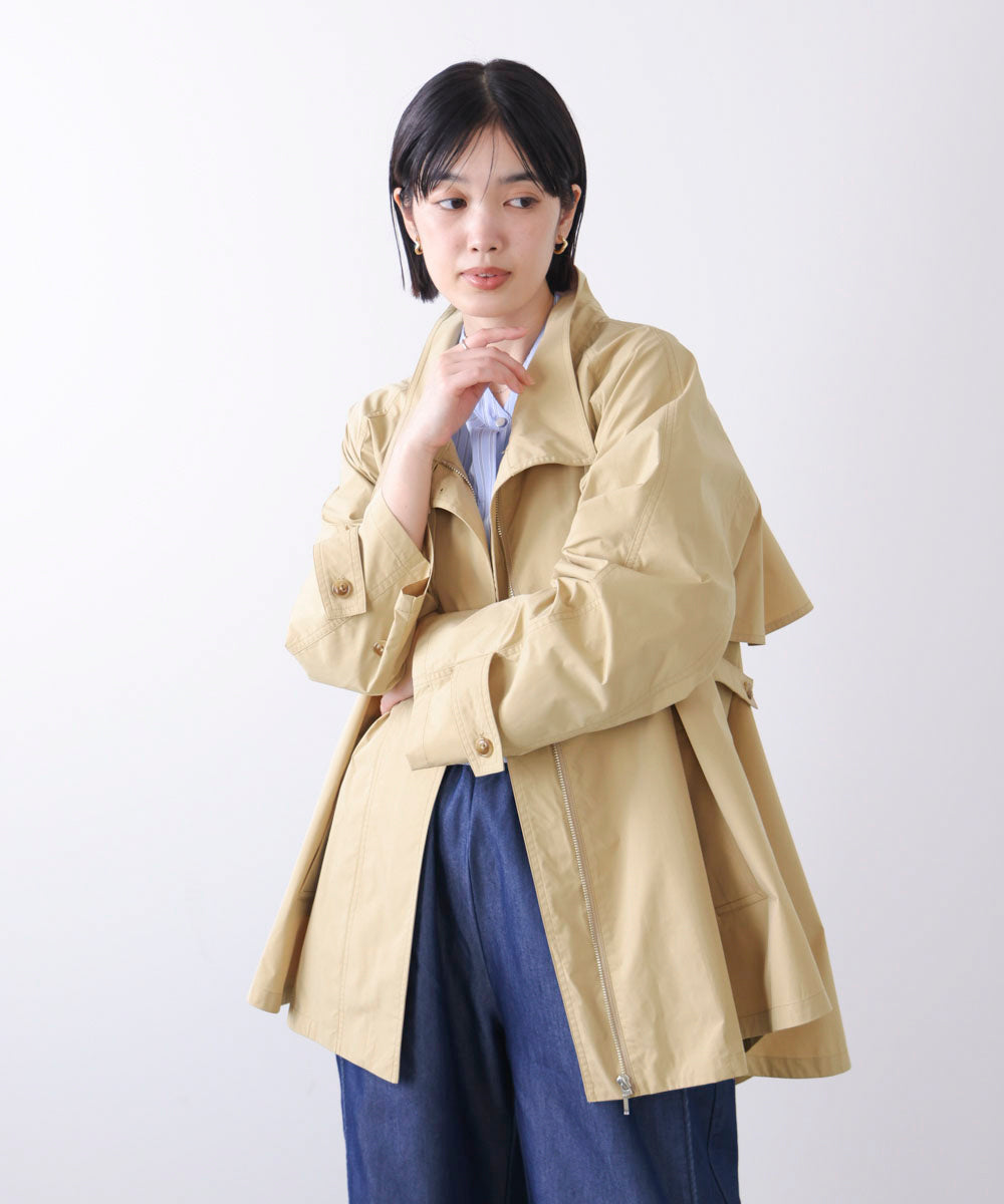 撥水・花粉ライトフレアアウター［2/27発送予定］