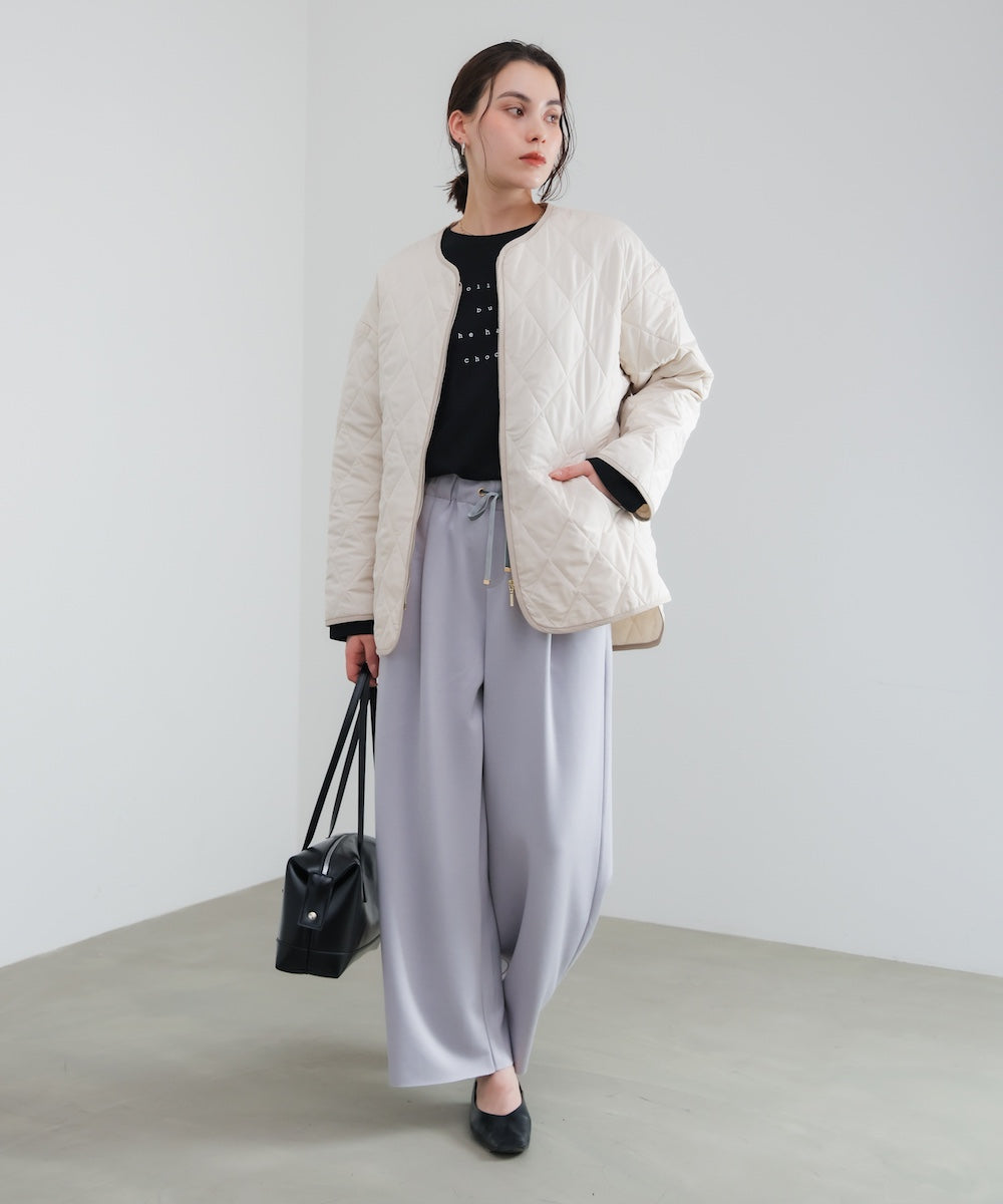 中綿キルティングアウター