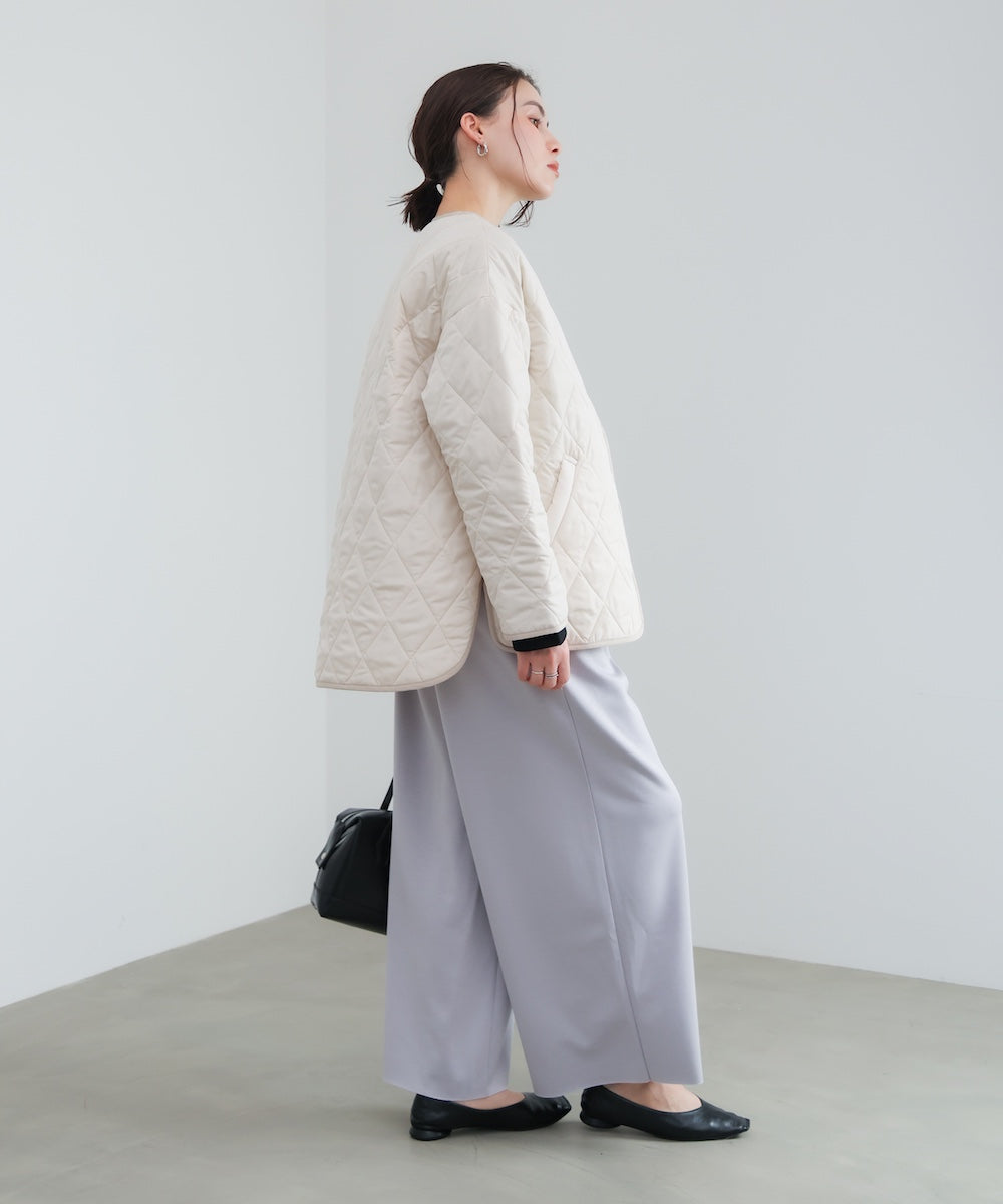 中綿キルティングアウター