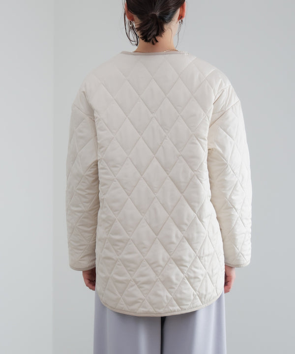 中綿キルティングアウター