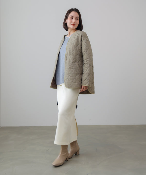 中綿キルティングアウター